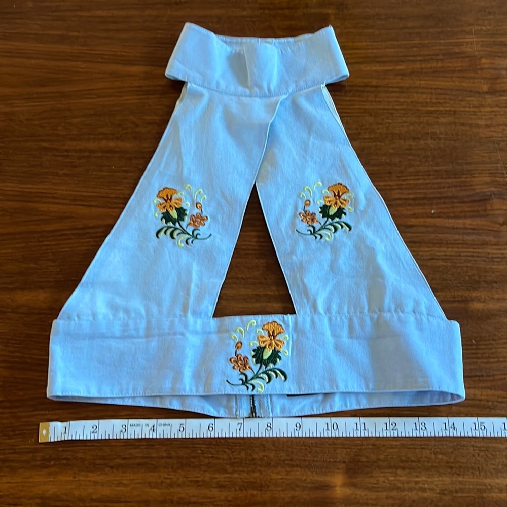 Nightwalker Chambray Crop Top